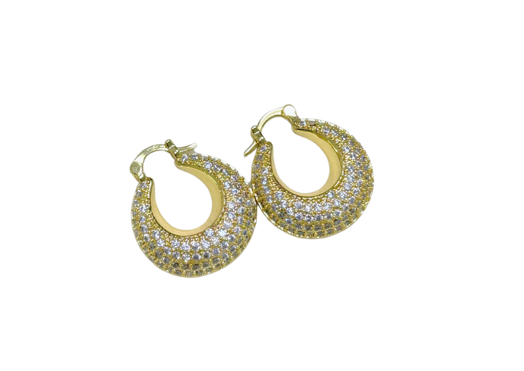 Hoops L con zirconia